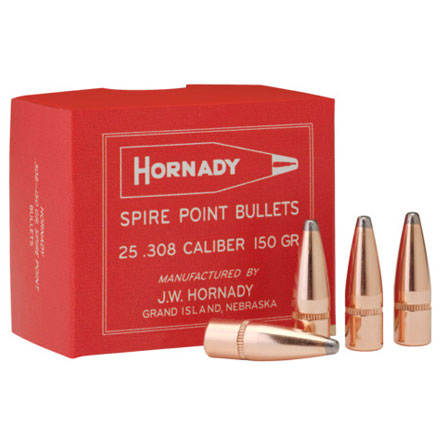 Hornady 75th Anniversary Collector's Box 30 Caliber .308 Diameter 150 Grain Spire Point  25 Count