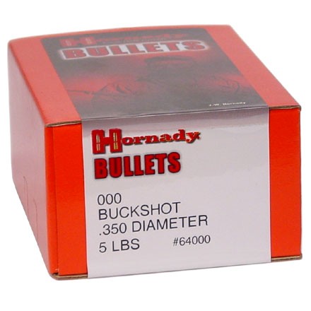 #000 .350 Diameter Buckshot - 5 Pounds