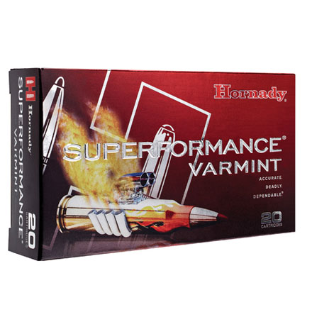 Hornady Superformance Varmint 204 Ruger 24 Grain Lead-Free NTX 20 Rounds