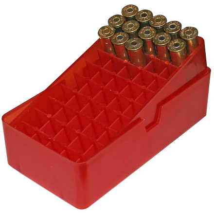 Slip Top 50 Red Ammo Box 44 Mag /44 Special / 45ACP /45 Colt