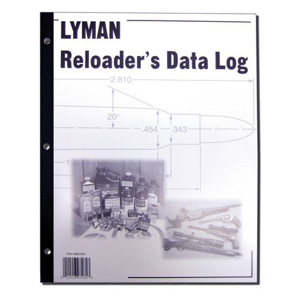 Reloaders Data Log