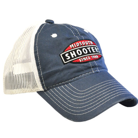 Midsouth Shooters Traditional Hat Faded Blue With White Mesh Back