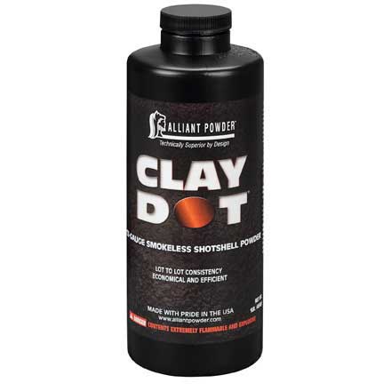 Alliant Clay Dot Smokeless Shotshell Powder 1 Lb